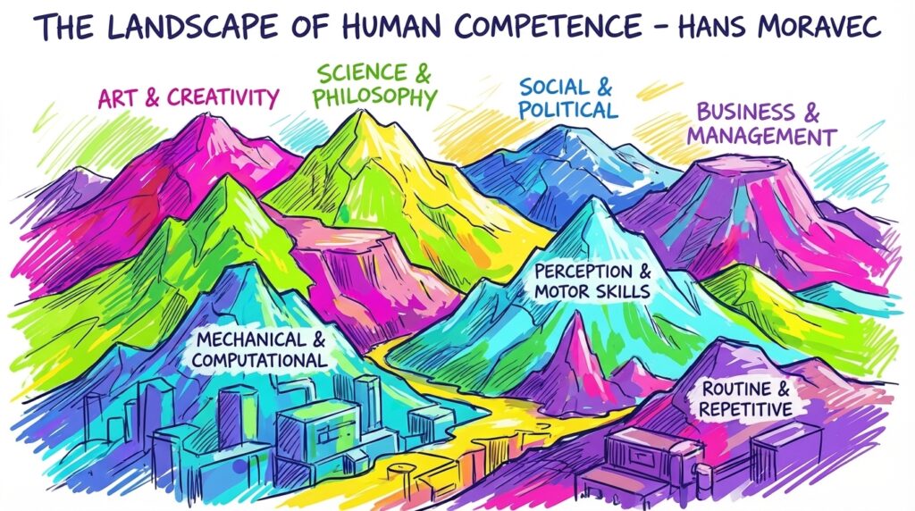 The Landscape of Human Competence